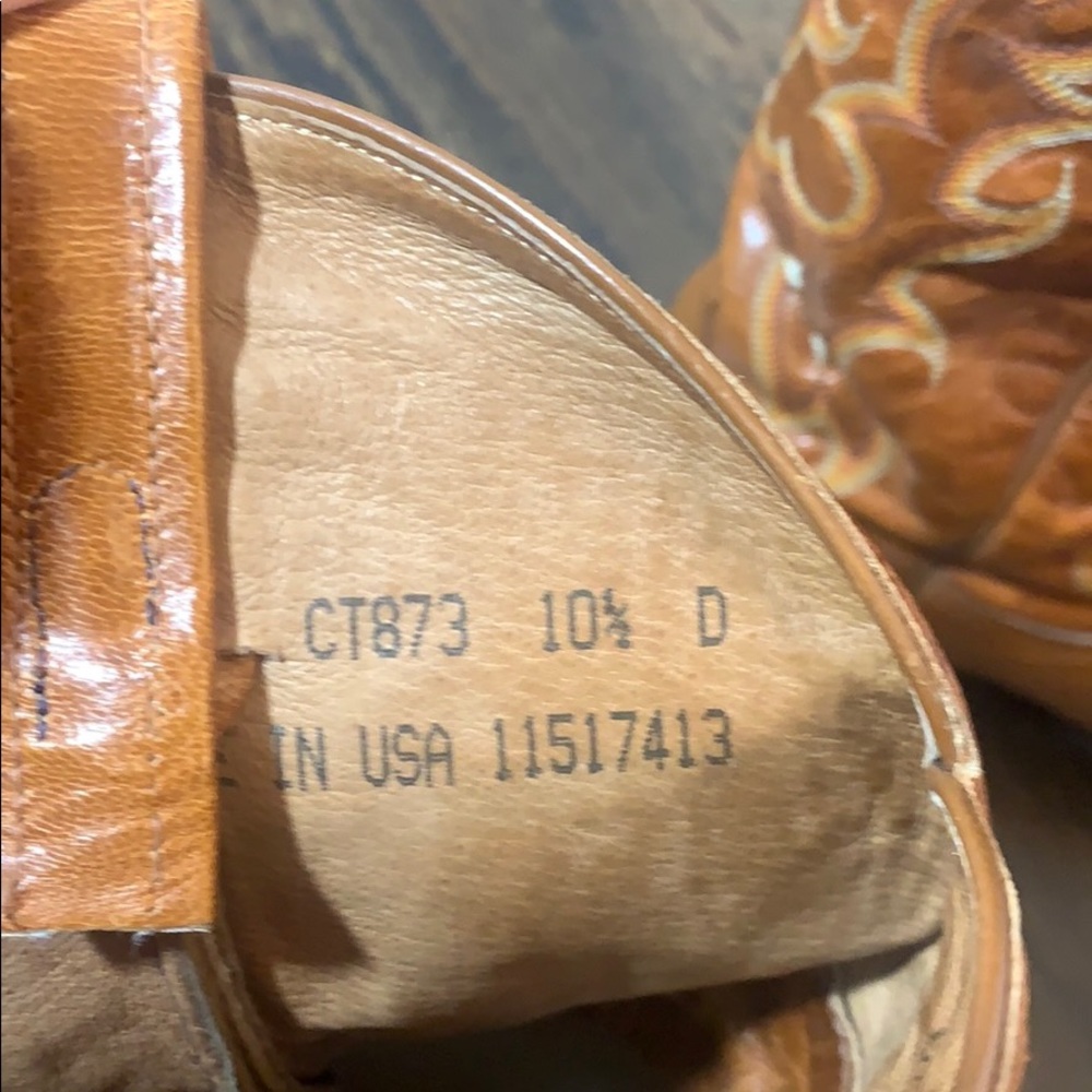 Tony Lama Bonham Western Boots - Picture 3 of 3